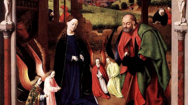 A religious scene by Petrus Christus